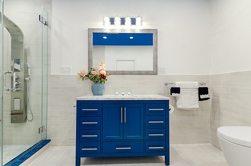 peinture pour meubles de salle de bain