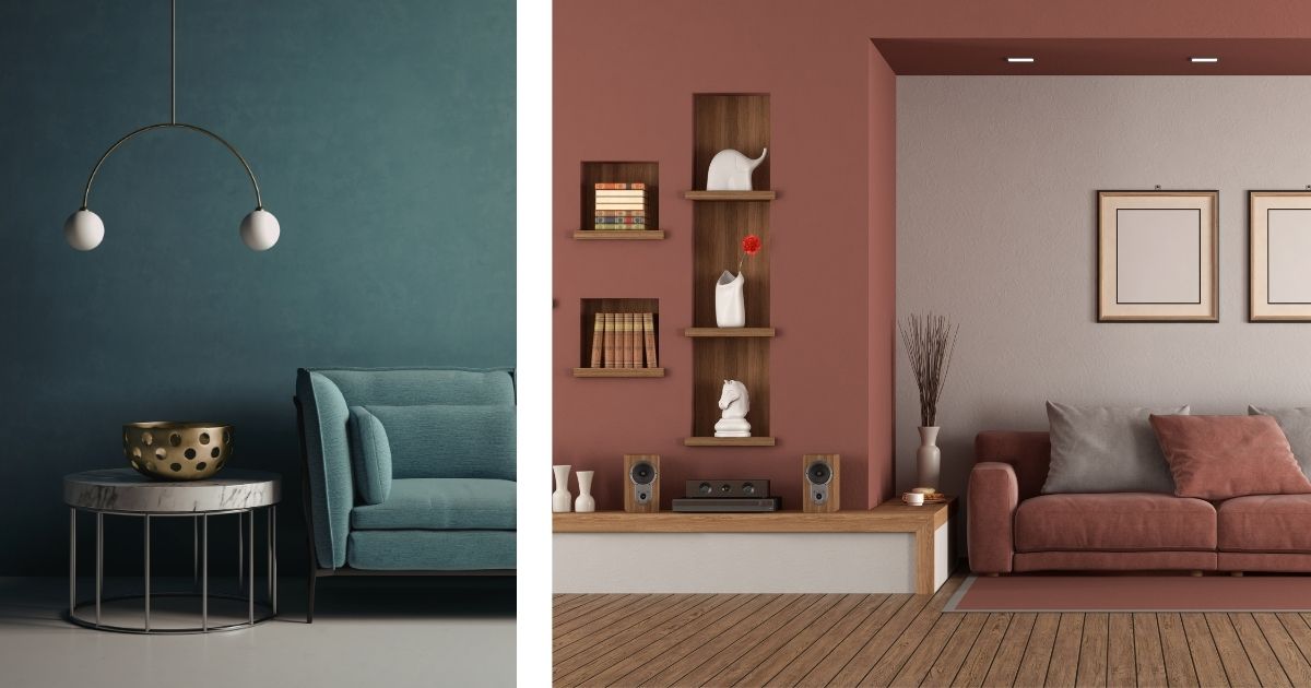 Salons aux couleurs et style tendance.